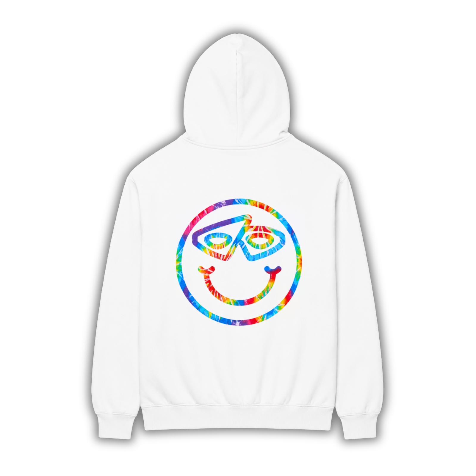 Tie Dye Smiley Hoodie
