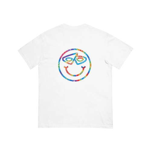 Tie Die Smiley Tee