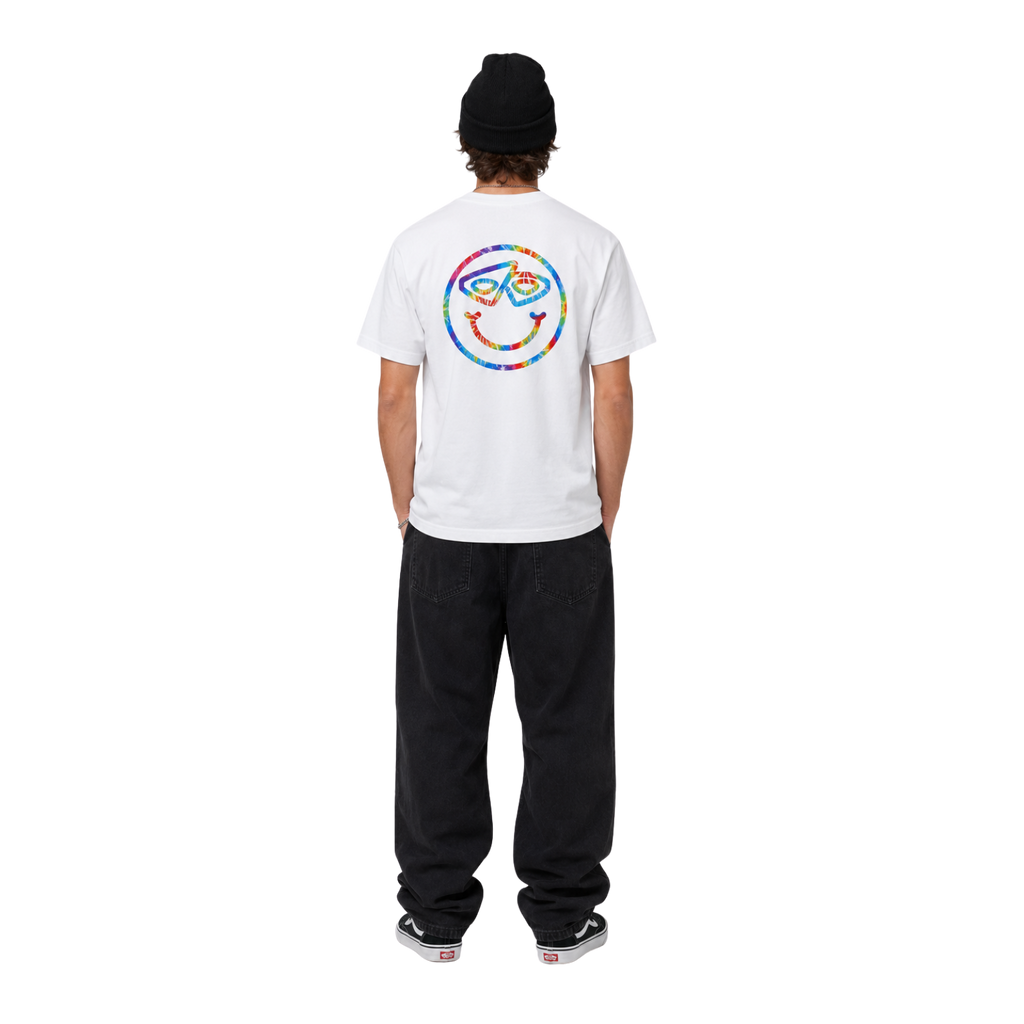 Tie Die Smiley Tee